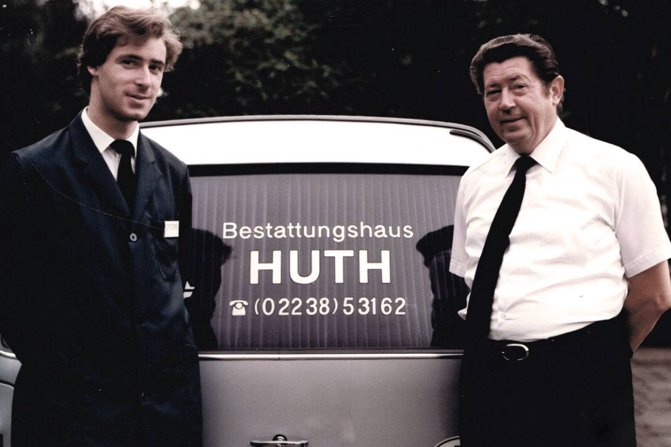 Huth Bestattungshaus &ndash; Historie